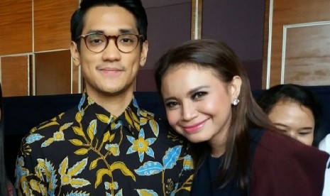 Afgan dan Rossa ketika ditemui di Hotel Indonesia Kempinski