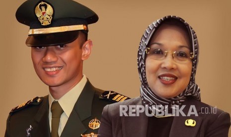 Agus Yudhoyono dan Sylviana Murti