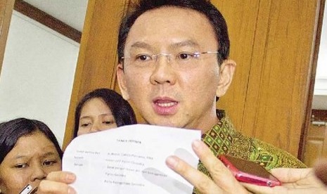 Ahok Mundur Wakil Gubernur DKI Jakarta Basuki Tjahaja Purnama 