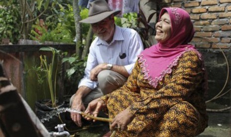 Air dan sanitasi bagi penduduk miskin merupakan salah satu proyek yang didanai Australia di Indonesia.