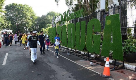 Air mancur Sri Baduga di Kabupaten Purwakarta