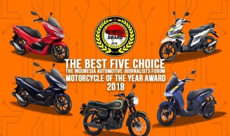 Ajang kali ini diramaikan hadirnya motor retro yang berkembang