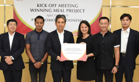 Ajinomoto menyelenggarakan program Winning Meal Project untuk mendukung asupan gizi para atlet Indonesia.