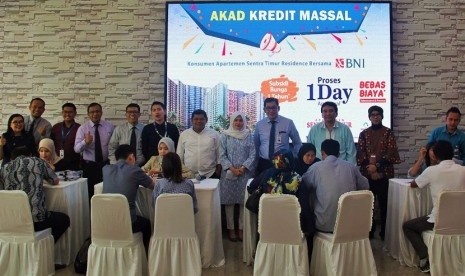 Akad kredit masal instant approval di Sentra Timur Residence.