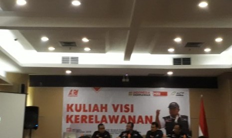 Aksi Cepat Tanggap (ACT) mengadakan kuliah visi kerelawanan di Hotel Grand Cakra Malang, Ahad (27/10).