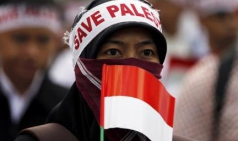 Aksi dukung Palestina