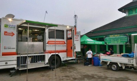 Aksi Humanity Food Truck  yang dilakukan ACT di Cikampek sejak 10 hari terakhir telah selesai.