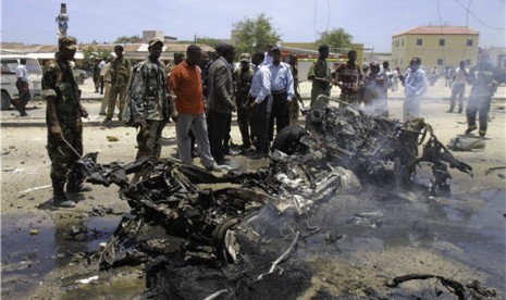 Aksi kekerasan melanda Somalia. 