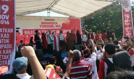 Aksi Parade Bhineka Tunggal Ika