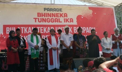 Aksi Parade Bhineka Tunggal Ika