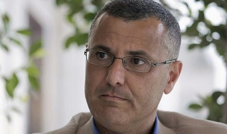 Aktivis Palestina, salah satu penggagas gerakan boikot, divestasi, dan sanksi (BDS) terhadap Israel Omar Barghouti pada 2016.