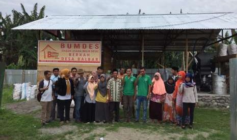 Aktivitas BUMDes Berkah di Desa Balbar, Tidore Kepulauan.