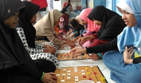 Aktivitas liburan di Kampung Matematika.