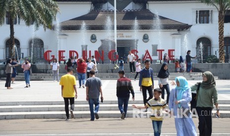 Gedung Sate akan mulai dibuka untuk umum pada Sabtu (15/2) dan Ahad(16/2) (Foto: Gedung Sate Bandung)