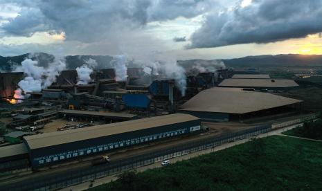 Ilustrasi smelter. PT Merdeka Battery Materials Tbk (MBMA) optimistis pada 2023 kinerja akan bertumbuh positif.