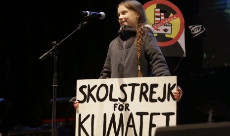 Aktivitis remaja Greta Thunberg 