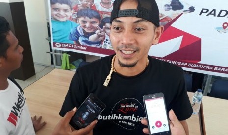 Aktor Fauzi Baadilla yang didaulat menjadi Duta ACT menceritakan pengalamannya berkunjung ke lokasi pengungsian warga Suriah di perbatasan Turki.