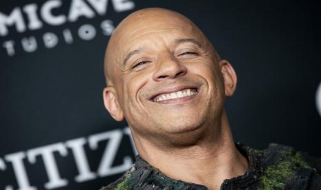 Aktor Hollywood Vin Diesel berpose saat difoto ketika tiba di lokasi pemutaran perdana Avengers: Endgame di Los Angeles, California, AS, 23 April 2019. Diesel sempat dikabarkan akan bergabung dengan waralaba Avatar.