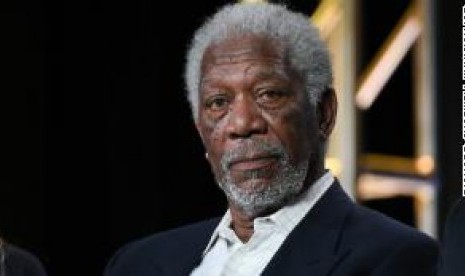 Morgan Freeman ikut mewawancara calon polisi di Alabama, Amerika Serikat (AS).