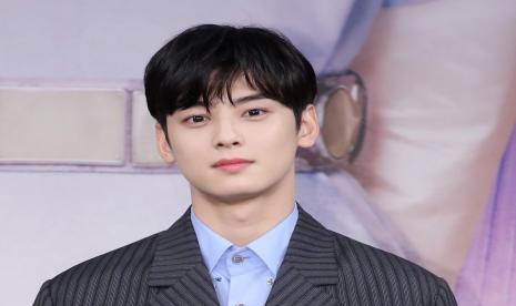 Aktor Korea Cha Eun-woo.