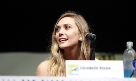 Aktris Elizabeth Olsen pemeran Wanda dalam Avangers.