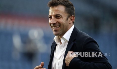 Legenda Juventus Alessandro Del Piero.