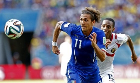 Alessio Cerci berseragam Timnas Italia