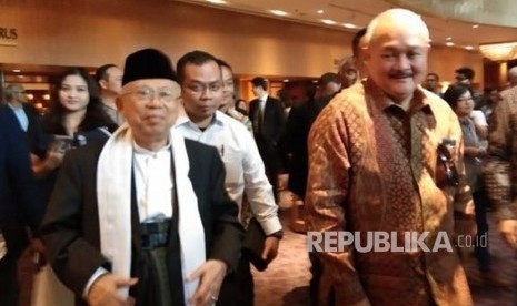 KH Ma’ruf Amin saat melakukan kunjungan ke Singapura.