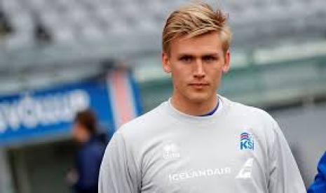 Runar Alex Runarsson, kiper baru Arsenal.