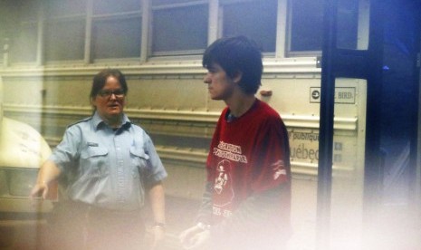 Alexandre Bissonnette remaja pelaku penembakan enam orang di Masjid dan Pusat Kebudayaan Islam di Kota Quebec.