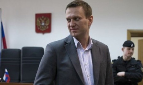 Alexei Navalny, blogger anti-Kremlin yang merupakan pemimpin oposisi Rusia 