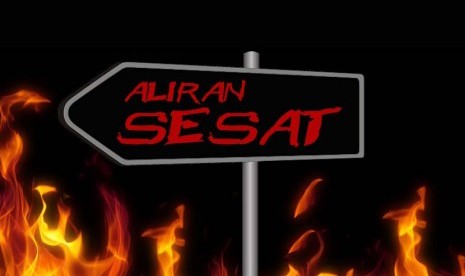 Aliran sesat (ilustrasi)