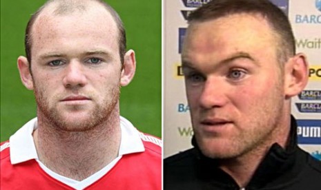 Alis baru Rooney hebohkan jagat twitter.