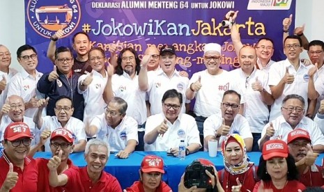 Alumni Menteng 64  mendeklrasaikan dukungan untuk capres 