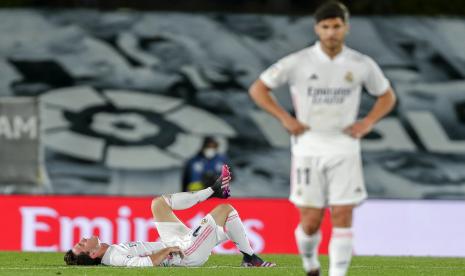 Bek Real Madrid Alvaro Odriozola yang kini menjadi incaran AS Roma.