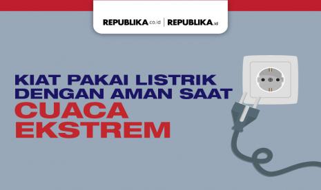 Aman pakai perangkat listrik saat cuaca ekstrem.