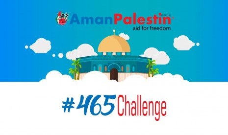 Aman Palestin-Indonesia meluncurkan #465CHALLENGE. Peserta yang beruntung berkesempatan melaksanakan wisata religi ke Masjid Al Aqsha.