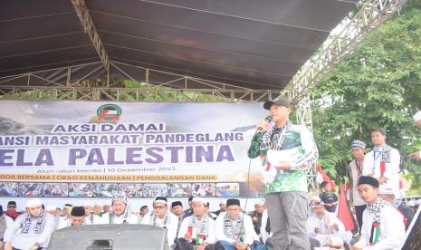 Amanah Takaful  memperkenalkan gerakan Kencleng 3S (Sedekah Seribu Sehari) sebagai langkah nyata untuk membantu Palestina, Ahad (10/12/2023). Kredit foto: Dok Amanah Takaful