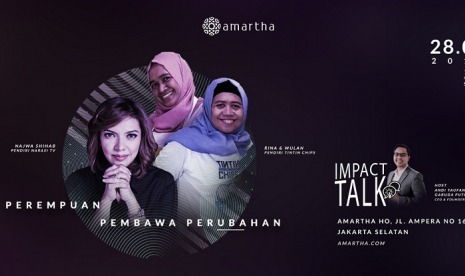 Amartha akan menggelar Impact Talks Volume 1.