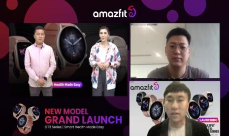 Amazfit secara resmi meluncurkan smartwatch GT 3 Series sebagai inovasi terbarunya, Kamis (4/11).