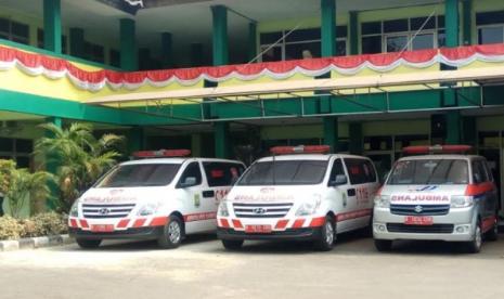 Ambulans mini ICU Kota Tangerang yang dapat digunakan warga untuk penanagann pasien gawat darurat. 