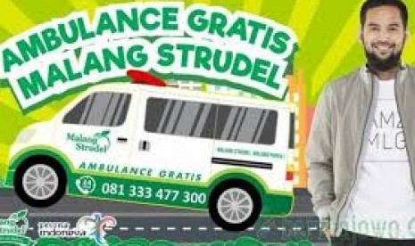 Ambulans yang diluncurkan oleh Teuku Wisnu.