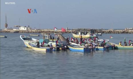 Amerika Serikat mengungkap rencana membangun dermaga terapung sementara di lepas pantai Gaza. PBB menyetujui rencana tersebut selama netralitas dan independensi operasi kemanusiaan terjaga.