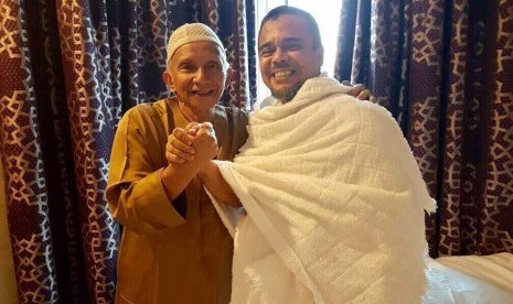 Amien Rais and Habib Rizieq in Saudi Arabia