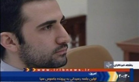  Amir Mirzaei Hekmati, didakwa sebagai mata-mata CIA oleh pengadilan Iran dan divonis hukuman mati, pada Senin (9/1).