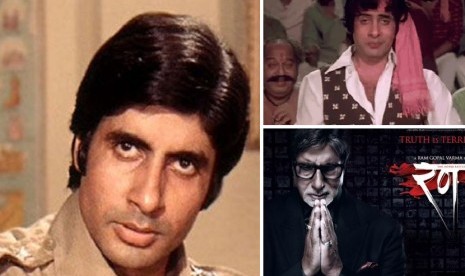 Amitab Bachchan dan sejumlah peran Vijay yang dimainkannya.