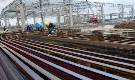 An industrial complex in Karawang, West Java (file photo)  