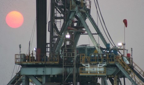 An oil rig in Bojonegoro (illustration)