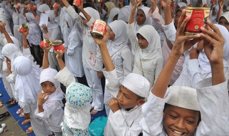 Anak-anak yatim asuhan (Ilustrasi)