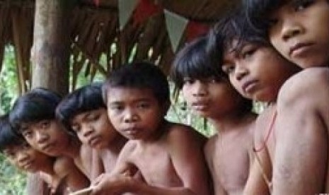 Anak suku Rimba, Jambi, salah satu yang termarjinalkan